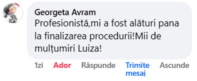 Comentariu pacient 3-3