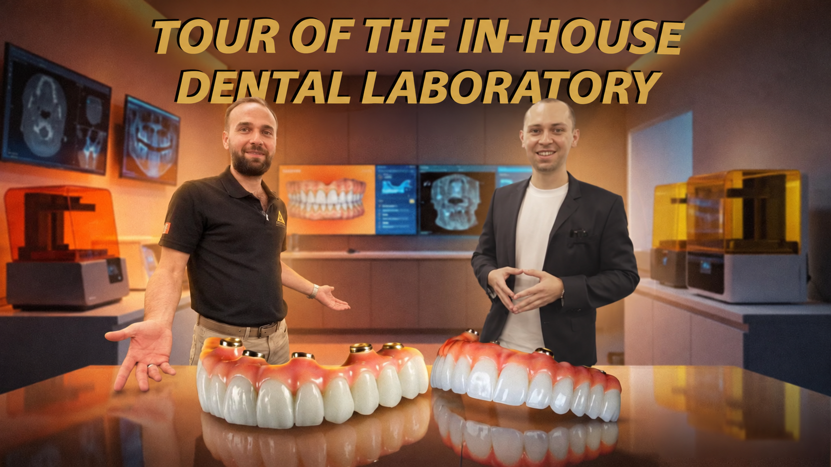 Tour of our in-house dental laboratory
