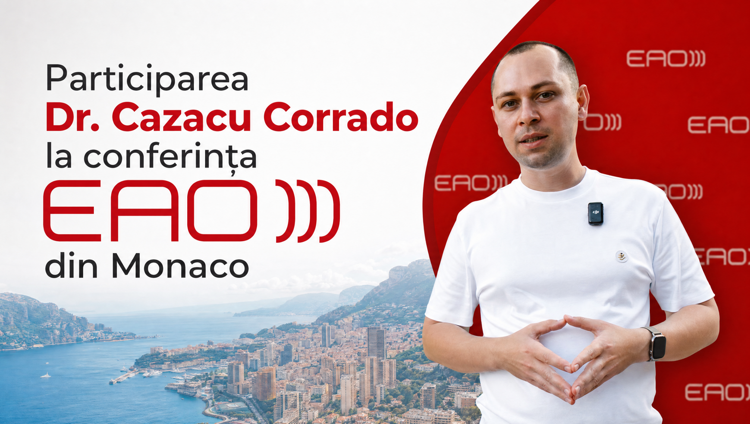 Teilnahme von Dr. Cazacu Corrado an der EAO-Konferenz in Monaco