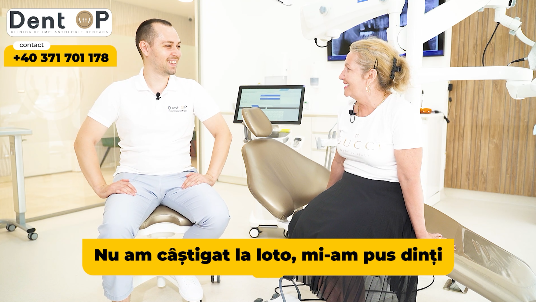 „Nu mai știam nici să zâmbesc!”- experiența pacientei noastre după implanturi dentare
